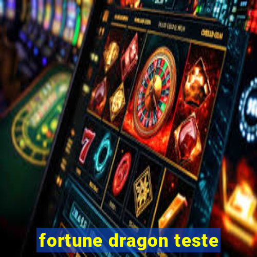 fortune dragon teste