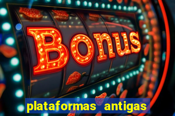 plataformas antigas de jogos