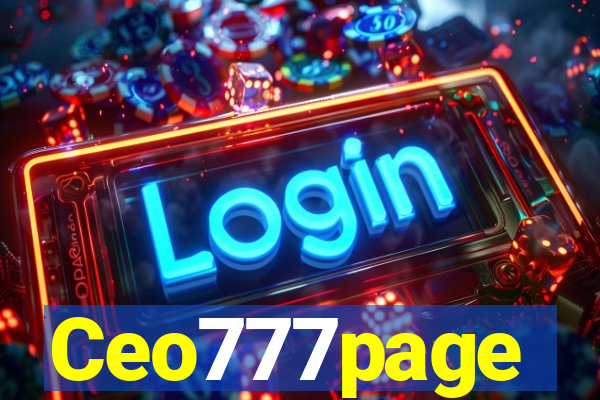 Ceo777page