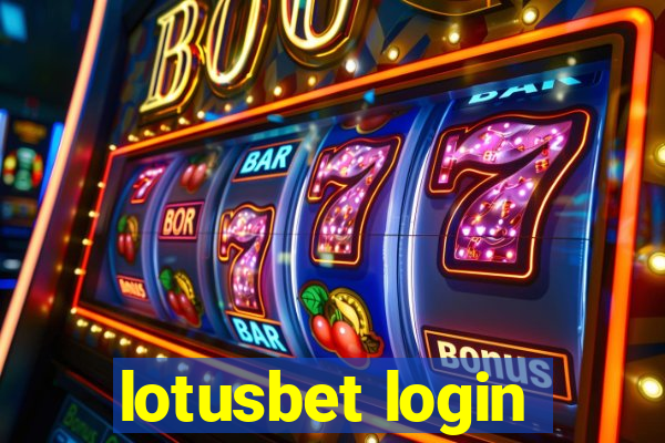 lotusbet login