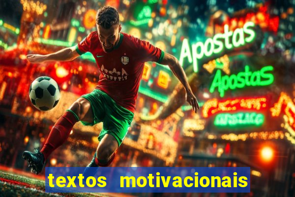 textos motivacionais para equipes