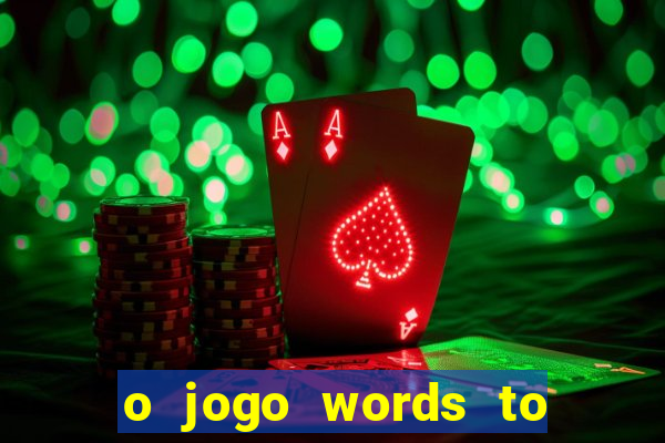 o jogo words to win paga mesmo